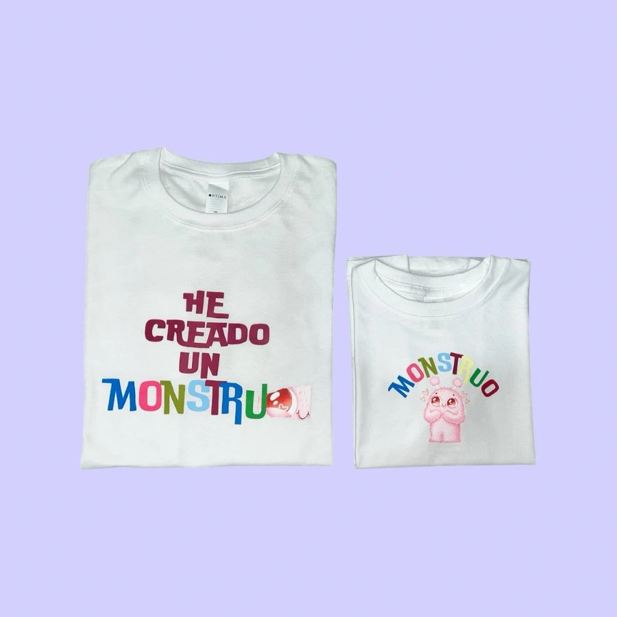 Dúo de Playeras Personalizadas Papá/Mamá e Hija/o